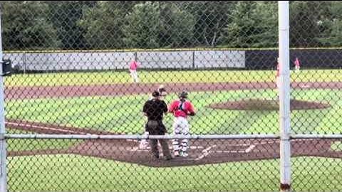 Full at bat for a line drive single into left field