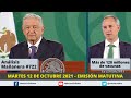 Edición Matutina Martes 12 de Octubre del 2021