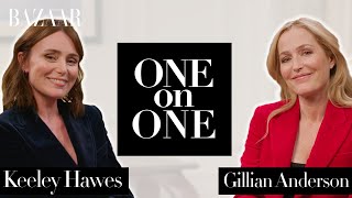 Gillian Anderson and Keeley Hawes: One on One | Bazaar UK