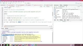 Spatial Auto-correlation Using R.