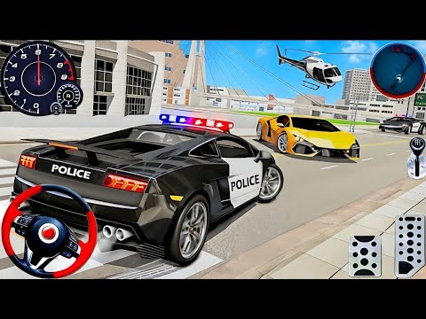 Drive City Police Car Chase Simulator 2025 ⚡ Real Multi Story Cop Car ...