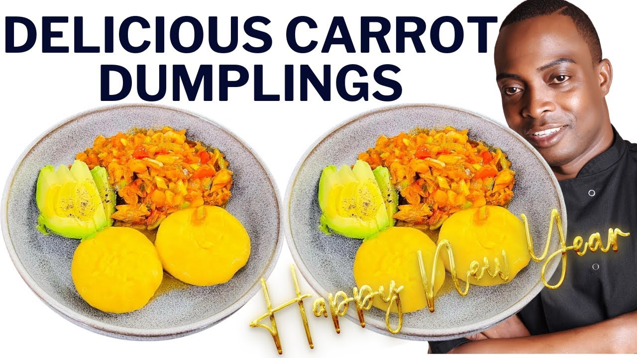 Carrot Dumplings StepbyStep Recipe Tutorial YouTube