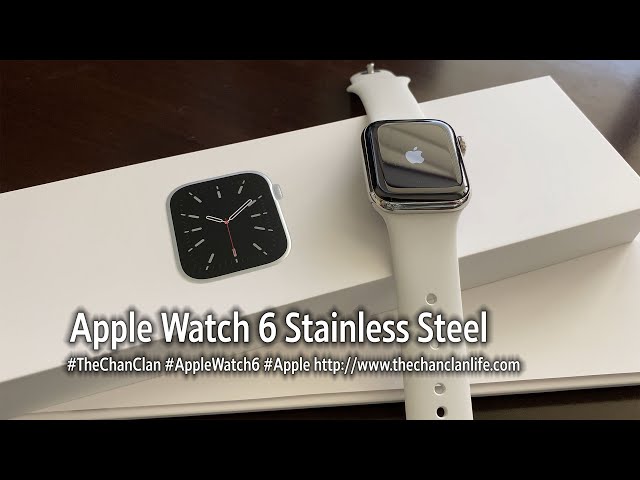 TechTalk: Apple Watch 6 Stainless Steel Silver Unboxing