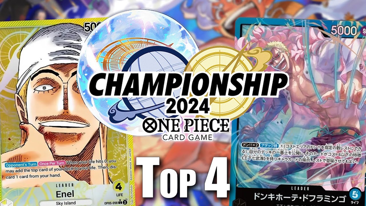 [OP10] OP05 Enel vs. OP01 Doflamingo || Tokyo Area 1 Wave 2 Top 4 || One Piece Trading Card Game