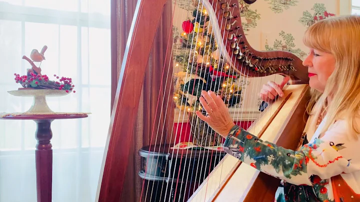 Carol of the Bells, lever harp solo. arr. Janet Wi...