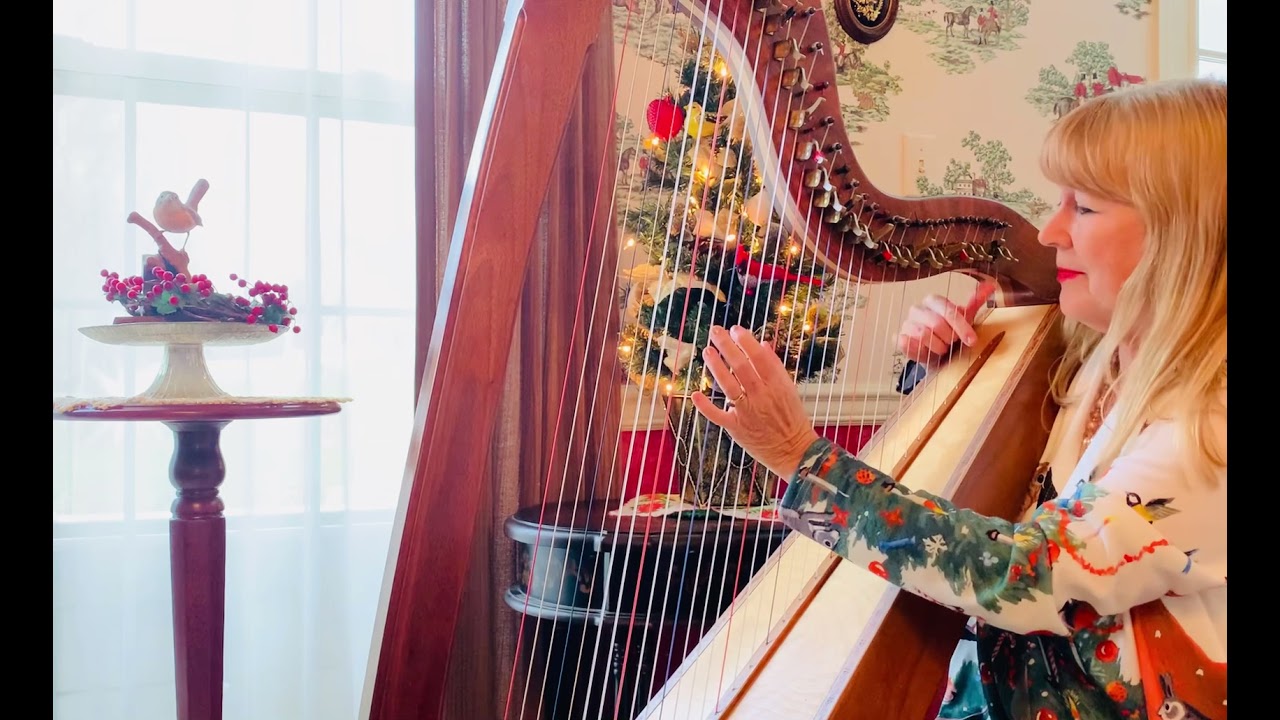 Carol of the Bells, lever harp solo. arr. Janet Witman