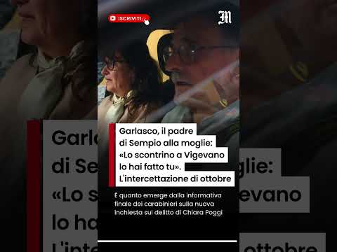 Video Garlasco, il padre di Sempio alla moglie: «Lo scontrino a Vigevano lo hai fatto tu»
