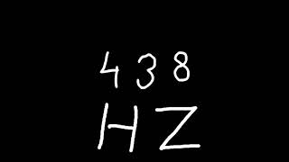 438 hz