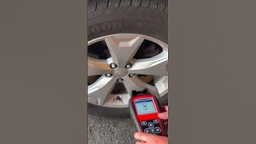How to scan TPMS sensors with  Autel TS508WF tool? #shorts #autel