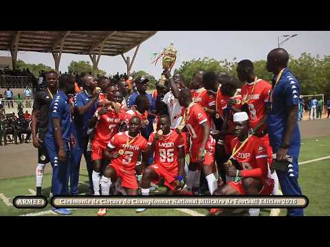 Thiès - Championnat National militaire de football Edition 2026 la BNSP remporte le Trophée CEMGA