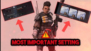 APEX LEGEND most important settings🔥🔥 Apex Legends Mobile Soft Launch 🔥✨ screenshot 3