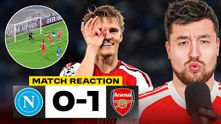 HOW DID WE ONLY SCORE 1! Napoli 0-1 Arsenal | Match Reaction