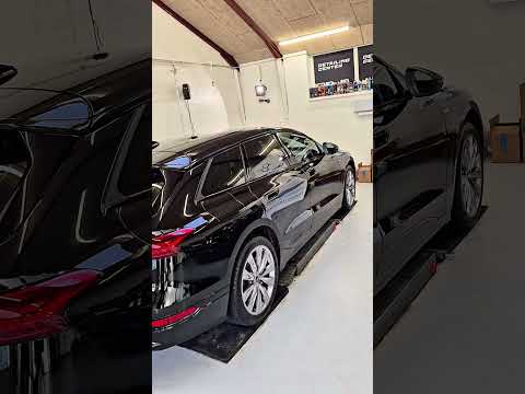 Audi A6 e-tron – Sort Metallic med Opti-Coat Pro + Ultra Shine ✨⚫