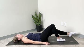 Supine single leg extensions