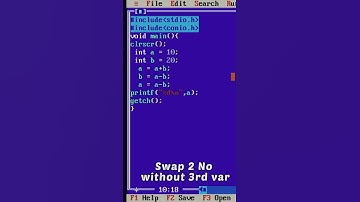 Swap two Number Without Using Third varible In C Language || Alan Walker k391 Song #alanwalker #k391