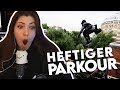 REAKTION auf KRANKE Parkour Videos!