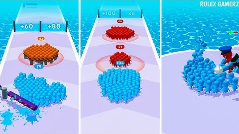 Join stickman game|Count master:blue crowd runners 3D|gameplay Walkthrough (iOS & Android)