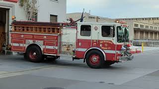 San Francisco - Engine 35 Responding