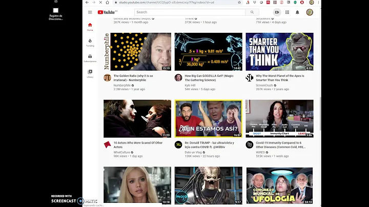 Cargar un video en YouTube - David Egas