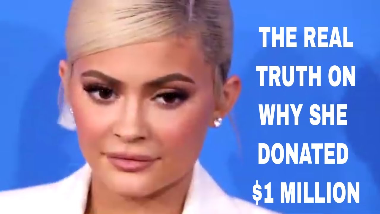 The REAL truth - why Kylie Jenner Donated $1million To Australia - HINT: her MINK SLIPPERS - YouTube