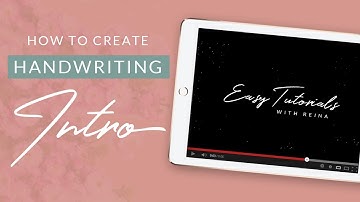 How To Create Handwriting Intro in Filmora ♡ Easy Tutorials with Reina