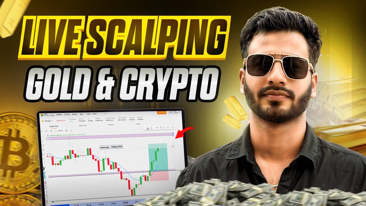 Crypto  Gold Live Trading 9 February  | Market Trader | 