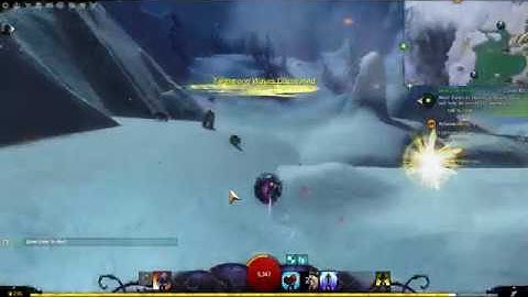 GW2 Every Waypoint in Frostgorge Sound in about 7 minutes