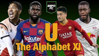 Espn fc’s gab marcotti and julien laurens disagree over including as
roma’s cengiz under in their “u” alphabet xi teams. opts for a
back three inclu...