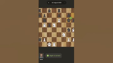 Brilliant queen sacrifice leading to a checkmate🤌🤌#chess #chessgame #chessbriliancy #chesspuzzle