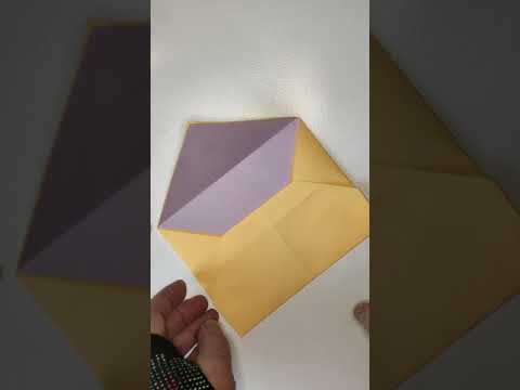 DIY Paper Envelope shorts YouTube