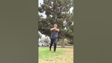 ActivMotion Bar Reverse lunge with trunk rotation