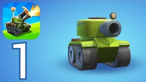 Tankhalla: Tank Arcade Game - Gameplay Walkthrough Part 1 - Tutorial (iOS, Android)