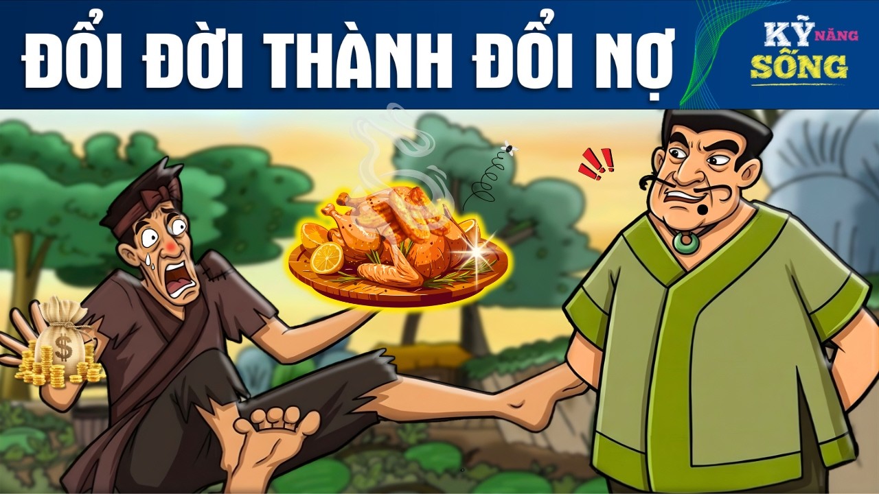 ĐỔI ĐỜI THÀNH ĐỔI NỢ - TRUYỆN CỔ TÍCH VIỆT NAM MỚI - QUÀ TẶNG CUỘC SỐNG - HOẠT HÌNH - KỸ NĂNG SỐNG