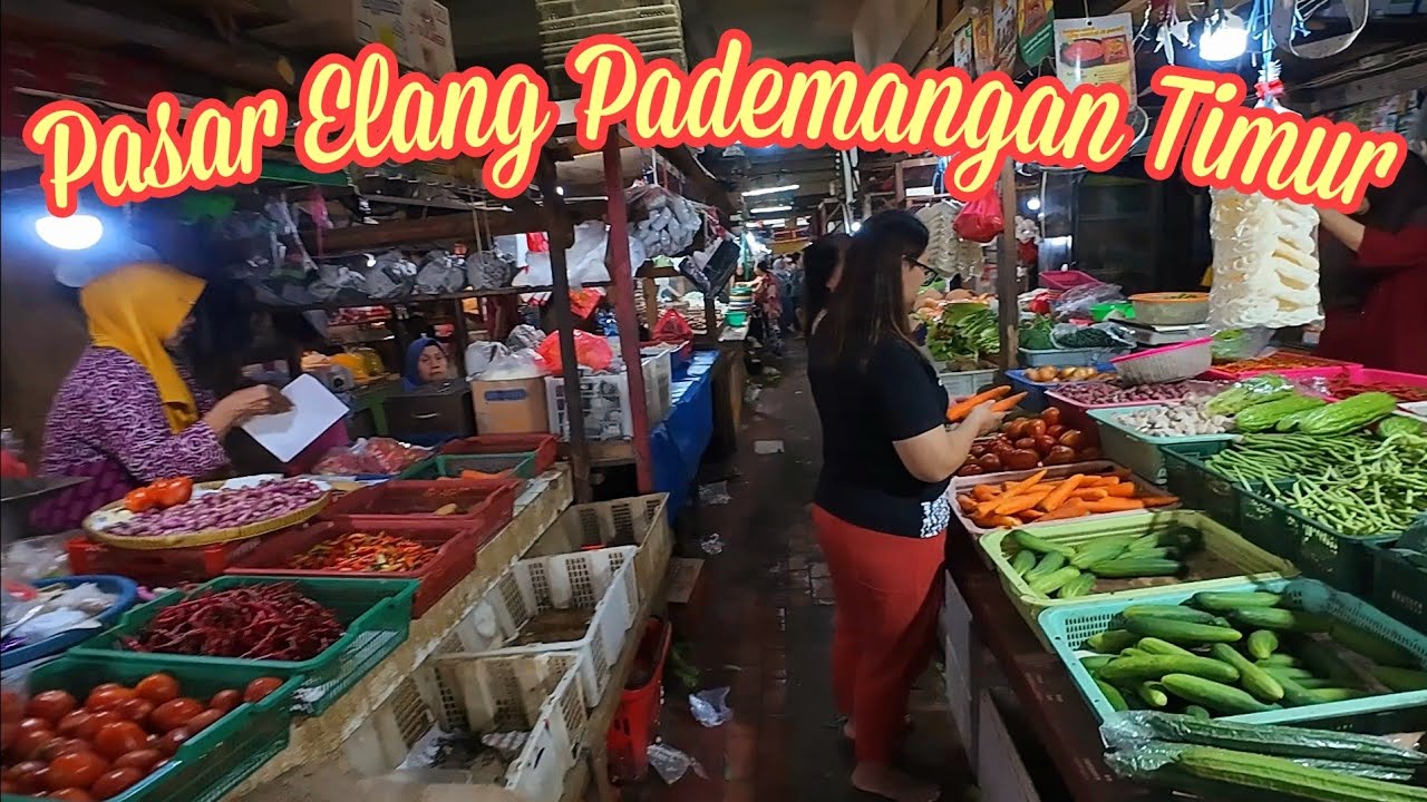 Belanja Di Pasar Elang Pademangan Timur