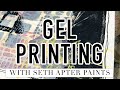 Gel Printing with Seth Apter Fresco Paints