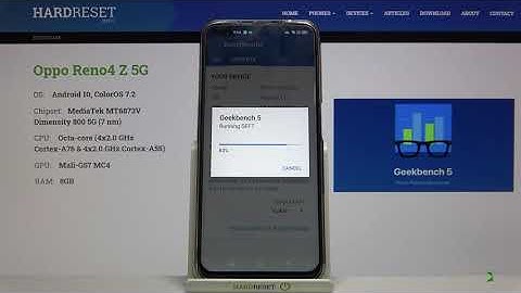 Geekbench 5 GPU Vulkan Test on OPPO Reno4 Z 5G – Performance Test