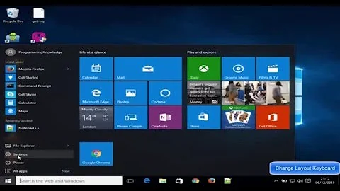 Windows 10 : How to Change Keyboard Layout