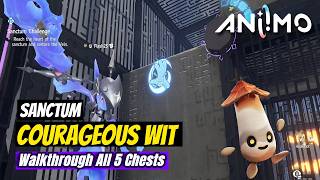 Courageous Wit Sanctum Walkthrough (All 5 Chests) Co-Op Guide #aniimo #aniimowalkthrough