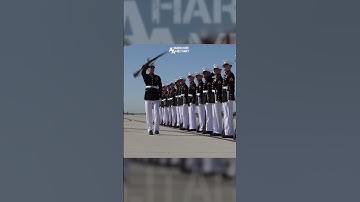 MARINE SILENT DRILL PLATOON!!!