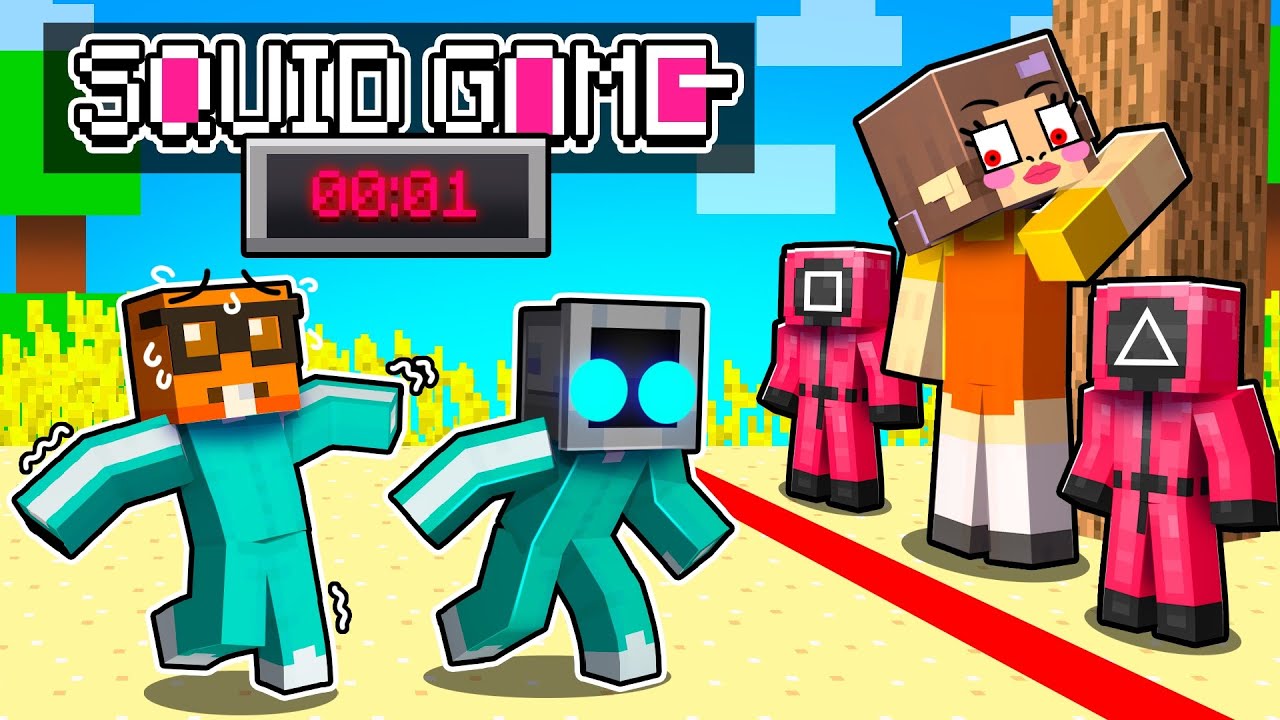 Can TeeVee Win SQUID GAME in Minecraft?! YouTube