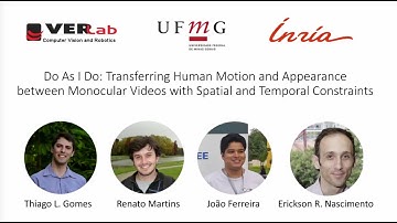 WACV 2020 Spotlight Video Presentation: Transferring Human Motion