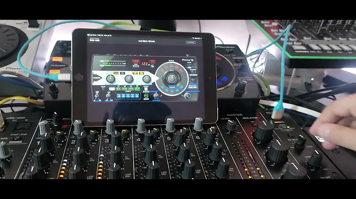 PIoneer DJ RMX-1000 app on IPad good idea but not a substitute for the real thing