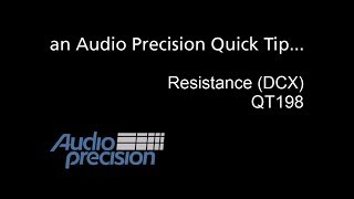 QT198 - Resistance (DCX)