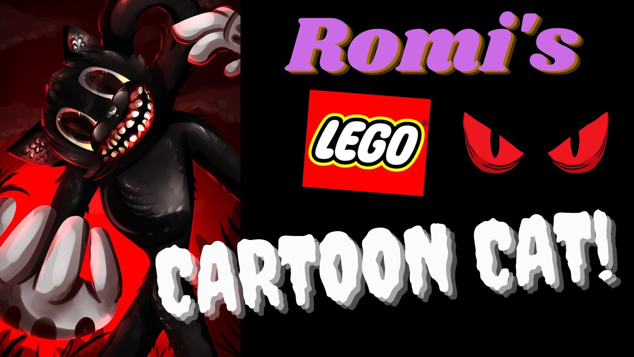 LEGO CARTOON CAT ANIMATION!