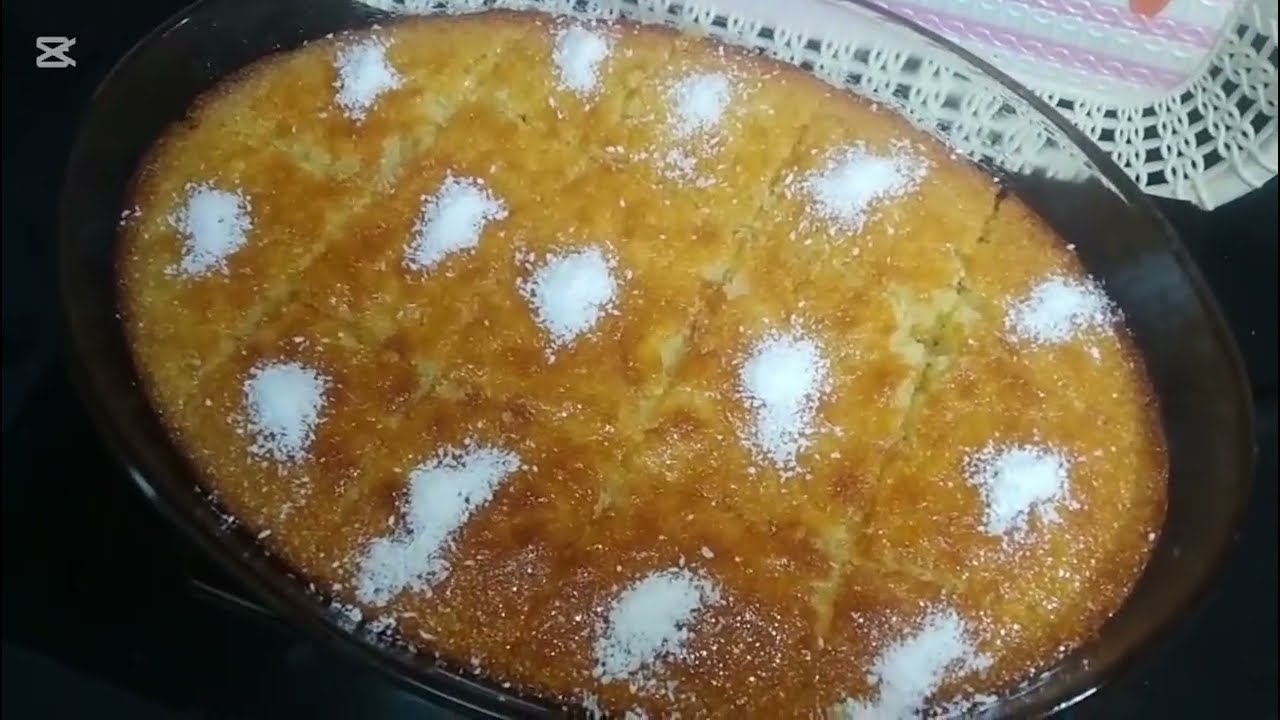 كيكه الرواني الهشه ولا اطعم من كده وبطريقه بسيطه 