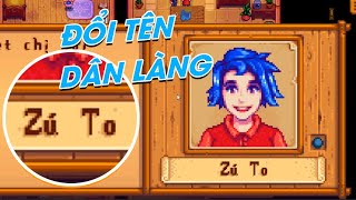 Stardew Valley Mods Android : Đổi Tên Dân Làng Theo Ý Muốn (Change Name NPC)