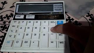 #4 how to shut down citizen calculator