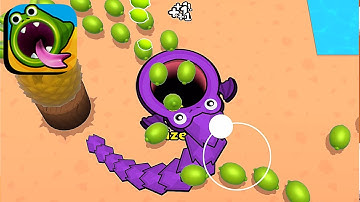 Snake Hole - All Levels Gameplay (Part 4) | Android & iOS