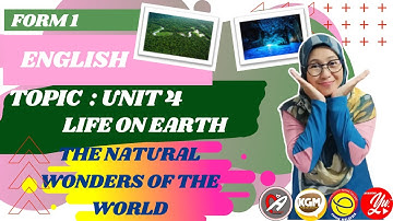 PULSE 2 I ENGLISH FORM 1I UNIT 4 I THE NATURAL WONDERS OF THE WORLD