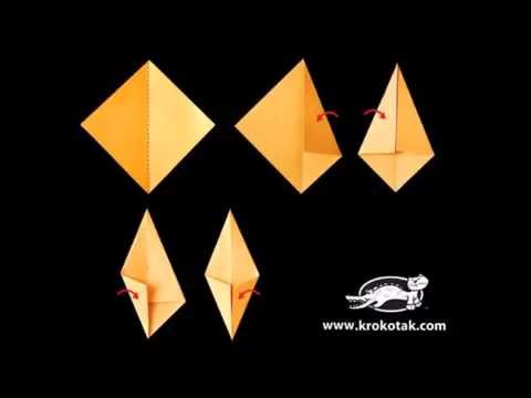 Осенний букет оригами